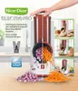 Genius Nicer Dicer Electro PRO Set 32-tlg., terracotta, Produktbild-Vorschau 3