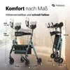 Helavo Extra breiter Schwerlastrollator Arthritis-Rollator Produktbild-Vorschau 6