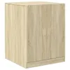 A product shot of a wooden cabinet with two doors. Podgląd zdjęcia produktu