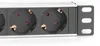 DIGITUS 10" Steckdosenleiste Aluprofil. 4fach Schutzkontakt Produktbild-Vorschau 7