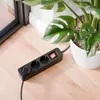 deleyCON 3-fach Steckdosenleiste Flachstecker Schalter 1,4m Produktbild-Vorschau 4