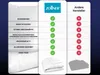 A comparison chart showing features of a Zollner brand product versus other manufacturers, with product images at the bottom. Produktbild-Vorschau