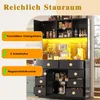 okwish Hochschrank-Küchenzeile Küchenschrank mit Produktbild-Vorschau 4