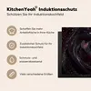 KitchenYeah© Herdabdeckplatte Wasser - Rose - Dunkel , Produktbild-Vorschau 6