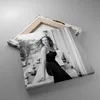 Bild auf Leinwand - Leinwandbild - Einteilig - Frau Balkon Produktbild-Vorschau 2