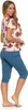 Pigiama Donna Due Pezzi Moray Manica Corta Pantaloni Anteprima dell’immagine prodotto 2