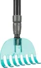 TRIXIE Kehrschaufel mit Harke - grau/blau - 57–102 cm Produktbild-Vorschau 4
