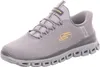 A single gray Skechers shoe is shown against a white background. Produktbild-Vorschau