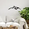 Wallity, Mountain - 9, Dekoratives Wandaccessoire aus Produktbild-Vorschau 3