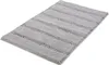 Kleine Wolke Badteppich MONROVIA Platinfarben 70 x 120 cm Produktbild-Vorschau 1