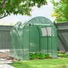 Outsunny Gewächshaus, 180 x 180 x 200 cm Foliengewächshaus Produktbild-Vorschau 2