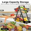 YARDIN Obstkorb 2 Stöckig Obstkorb Rack Produktbild-Vorschau 5