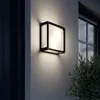 Lucande Außenwandlampe Aurelien, anthrazit, Metall, 25x Produktbild-Vorschau 3