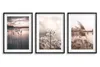 Poster Wandbilder Natur 3 Teilig Poster Set 50x70 cm - Produktbild-Vorschau 1