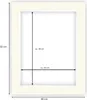 nielsen Conservation Passepartout 2,2 mm, Außenformat 40x50 Produktbild-Vorschau 7