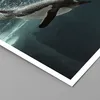 Poster - Poster ohne Rahmen - Tauchen Pinguin Gletscher - Produktbild-Vorschau 2
