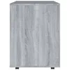 vidaXL Rollschrank Grau Sonoma 60x53x72 cm Holzwerkstoff Produktbild-Vorschau 7