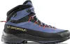 Damen-Zustiegsschuh "TX4 Evo Mid Woman GTX" von La Sportiva in Blau mit roten Akzenten und hohem Schaft. Podgląd zdjęcia produktu