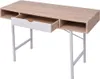 The Living Store Schreibtisch mit 1 Schublade Eiche und Produktbild-Vorschau 3