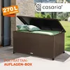 CASARIA® Zahradní box polštářový box s kolečky 270L úložný Náhled obrázku produktu 2