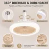 30W stropní ventilátor s osvětlením, 3 barevné teploty, Náhled obrázku produktu 6