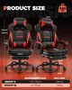 GTPLAYER Gaming Stuhl mit Fußstütze, Ergonomischer Produktbild-Vorschau 9
