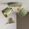 LUXOLAR - LED Deckenleuchte 2-flammig Green/Gold E27 60W - Produktbild-Vorschau 4