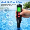 7-in-1 Digitales Pool Wassertestgerät – Produktbild-Vorschau 4