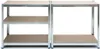 Regał metalowy 2 szt. 150x75x30 cm 5 półek 750kg Podgląd zdjęcia produktu 2
