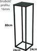 Moderner Loft Blumenständer SCHWARZ SIMPLE 16 Produktbild-Vorschau 2