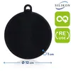 Spugne in silicone, rotonde, 4 pezzi, nero Anteprima dell’immagine prodotto 15