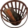Kaminholzständer Rost Kaminholzkorb aus Metall 39x38cm Produktbild-Vorschau 4