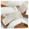 Rieker Ciabatta da donna Bianco/Oro Anteprima dell’immagine prodotto 25