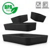 A set of black rectangular organizers, possibly for drawers, displayed against a white background. Some are stacked or overlapping. Produktbild-Vorschau
