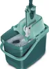 A mop bucket with a mop head submerged in soapy water. Anteprima dell’immagine prodotto
