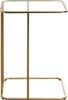 HAKU Beistelltisch gold - Metall, Sicherheitsglas 5 mm, Produktbild-Vorschau 4