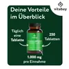 Vitabay Vitamin C 1000 mg – 250 vegane Retardtabletten – Produktbild-Vorschau 3