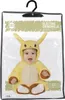 A baby wearing an electric chinchilla costume, displayed in its packaging. Voir les images du produit