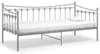 vidaXL Rám rozkladacej pohovky sivý kovový 90x200 cm Náhľad obrázku produktu 1