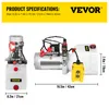 Hydraulické čerpadlo VEVOR, dvojčinný hydraulický agregát, Náhled obrázku produktu 7