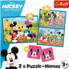 TREFL Mickey and friends 3in1 Set (2x Puzzle + Produktbild-Vorschau 5