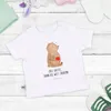 Mr. & Mrs. Panda  T-Shirt Bär Kaffee 6. - 12. Monat - Weiß Produktbild-Vorschau 3