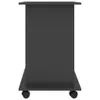 vidaXL Psací stůl šedý 80x50x75 cm výrobek z odvozeného Náhled obrázku produktu 5
