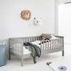 Petite Amélie Kinderbett Plume - 70x140 cm - Grau - mit Produktbild-Vorschau 6