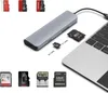 HUB USB-C HDMI 4k LAN RJ45 Gigabit PD 100W USB 3.0-Adapter Produktbild-Vorschau 4