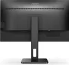 The back of a black AOC monitor on a white background. Produktbild-Vorschau