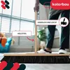 KOTARBAU® Besen mit Stiel 60 cm Straßenbesen mit Produktbild-Vorschau 4