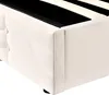 OKWISH Lit coffre 140x200 - Lit Double Capitonné avec Tête Voir les images du produit 6