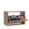 Skye Decor, Shc-110-Tt-1, Meuble à chaussures, noyer clair, Voir les images du produit 4