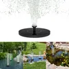 UISEBRT 1,4W Solar Springbrunnen Rund Solarpumpen Update Produktbild-Vorschau 1